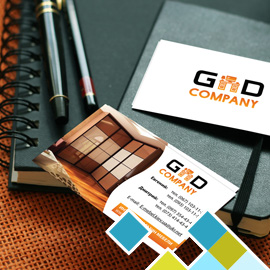 G&D — business card and flyer